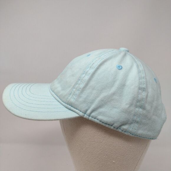 Chok Lids Skideback Hat Blue OSFA Adjustable Vented Holes 6 Panel Blank - Picture 3 of 9
